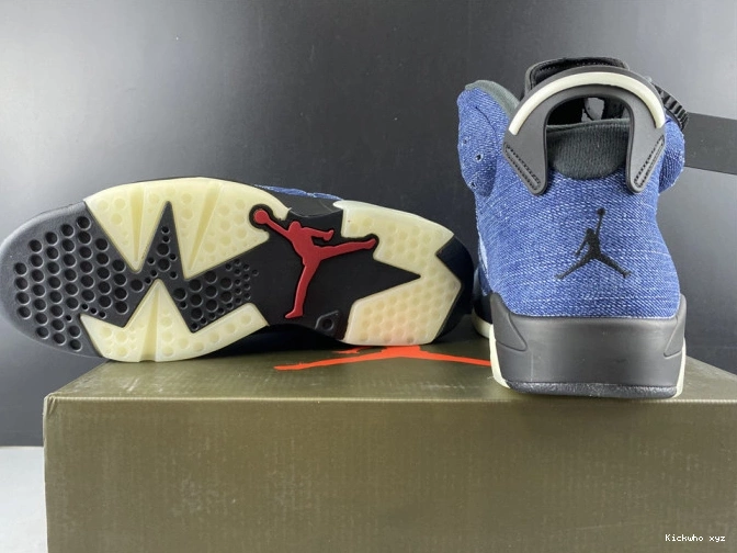 Denim Jordan CT5350-401 Air 6 Washed 0823